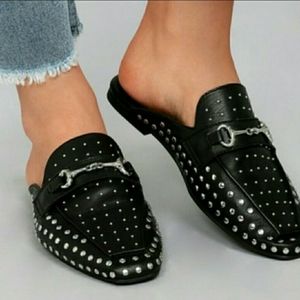 Steven by Steve Madden Studded Mules